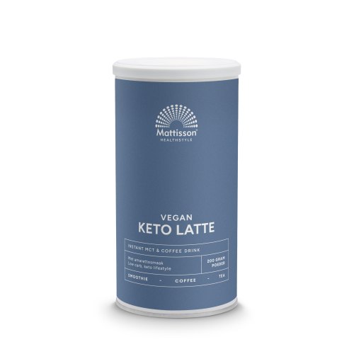 200 gram Mattisson Keto Latte Instant MCT & Coffee Drink Vegan