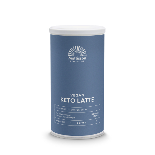  Mattisson Keto Latte Vegan Instant MCT & Coffee Drink