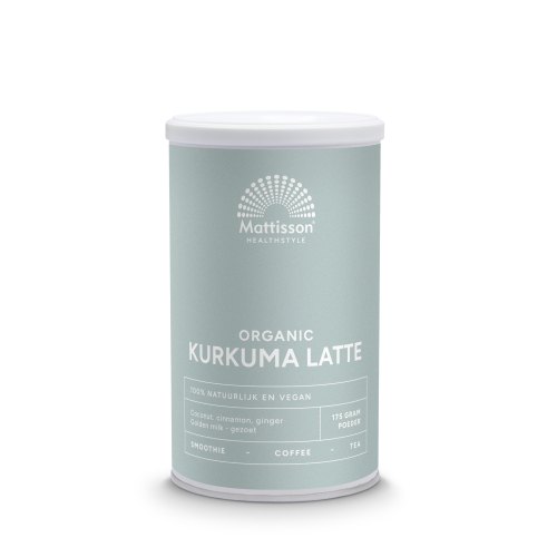 175 gram Mattisson Kurkuma Latte Biologisch