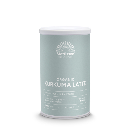 Mattisson Kurkuma Latte Goldenmilk Reishi-Ceylon Kaneel Biologisch