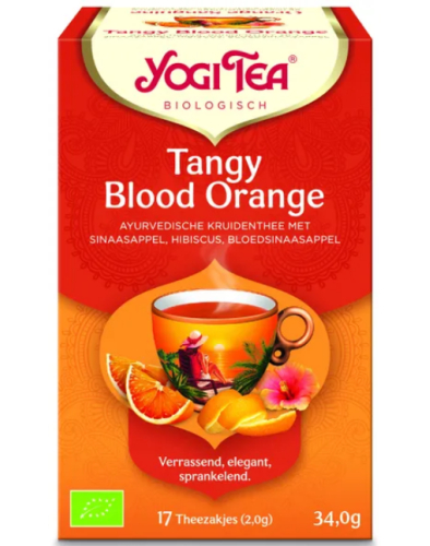 17 Tüte Yogi Tea Tangy Blood Orange Biologisch
