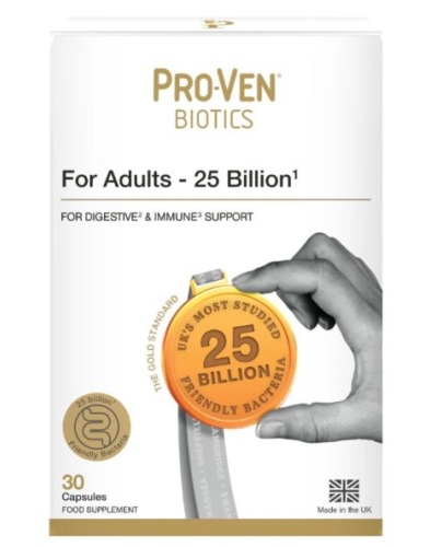 30 capsules Pro-Ven Probiotics For Adults 25 Billion