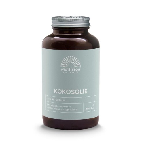 120 capsules Mattisson Kokosolie 1000 mg