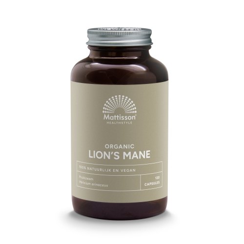 Mattisson Lion's Mane Biologisch 120 Kapseln