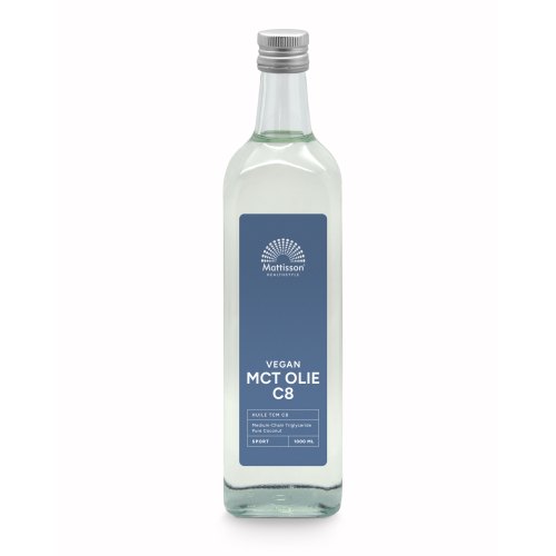 1000 ml Mattisson MCT Olie C8 Coconut Pure