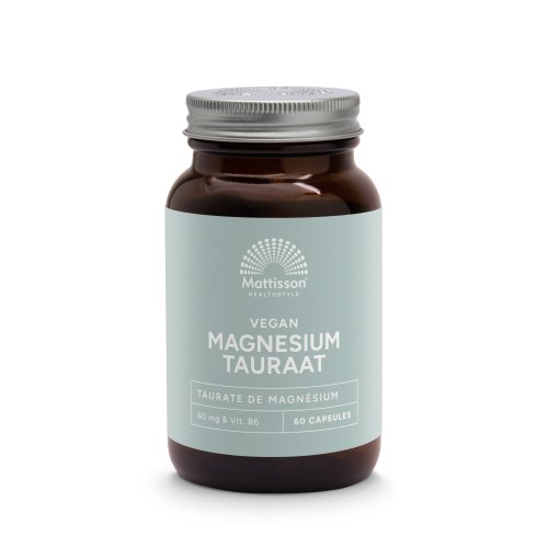 60 capsules Mattisson Magnesium Tauraat Vegan