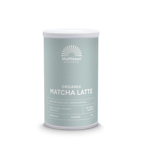  Mattisson Matcha Latte Gember-Ceylon Kaneel Biologisch