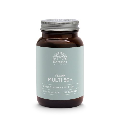 60 capsules Mattisson Multi 50+ Vegan