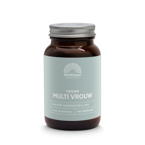 60 capsules Mattisson Multi Vrouw Vegan
