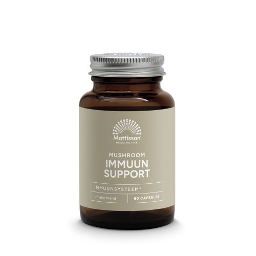 60 capsules Mattisson Immuun Support Mushroom
