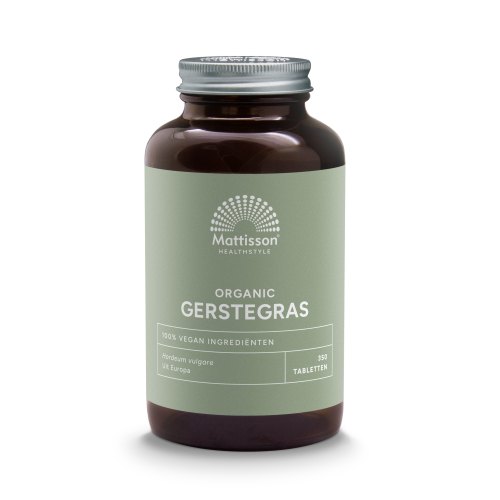 Mattisson Organic Gerstegras 400 mg 350 tabletten