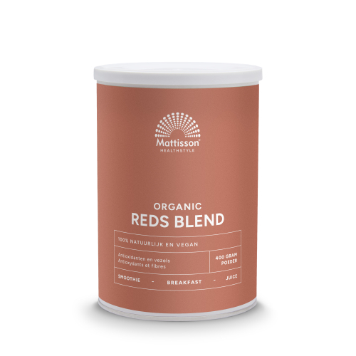 400 Gramm Mattisson Reds Blend SuperSmoothie Biologisch