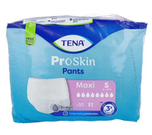 10 stuks Tena Proskin Pants Maxi S