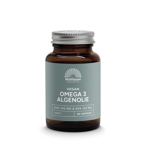Mattisson Omega 3 Algenolie EPA 150 mg - DHA 100 mg Vegan 60 capsules