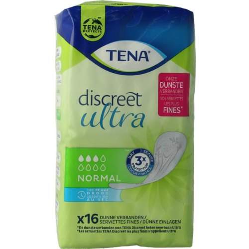 16 stuks Tena Discreet Ultra Normal