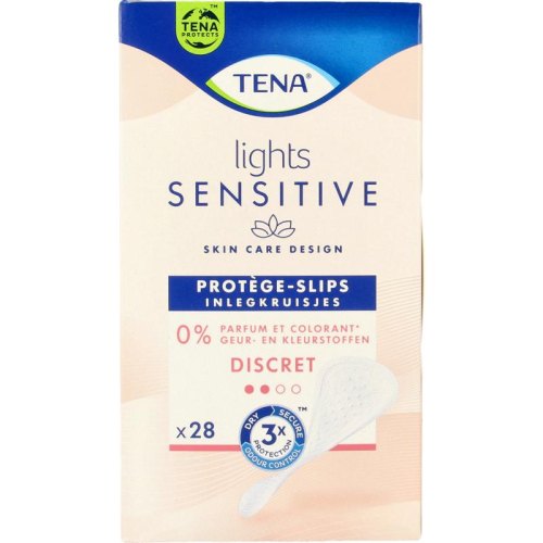 Tena Lights Sensitive Inlegkruisjes Light 28 Stücke