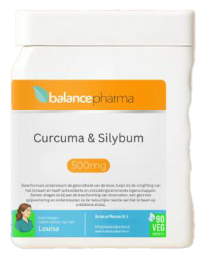 90 Kapseln BalancePharma Supplements 12 Curcuma & Silybum