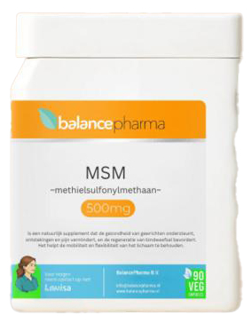 90 Vegicaps BalancePharma Supplements 32 MSM