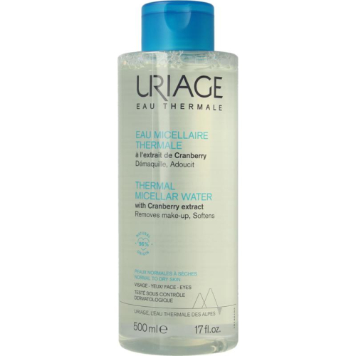 500 ml Uriage Thermal Micellar Water Normal to Dry Skin