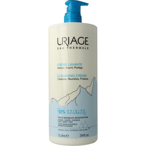 1000 ml Uriage Thermal Water Crème Lavante