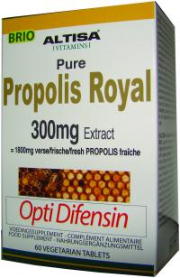 60 capsules Altisa Pure Propolis Royal 300 mg