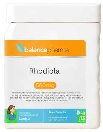 90 vegetarische capsules BalancePharma Supplements 66 Rhodiola