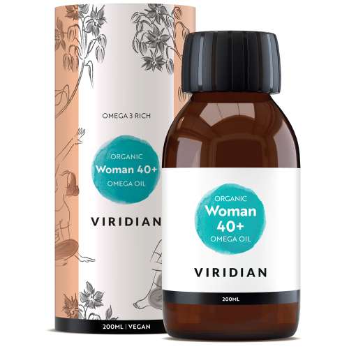 200 ml Viridian Woman 40+ Omega Oil Organic
