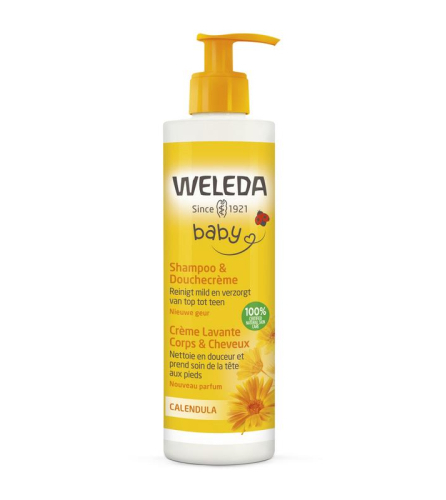 400 ml Weleda Baby Calendula Shampoo & DouchecrĆØme