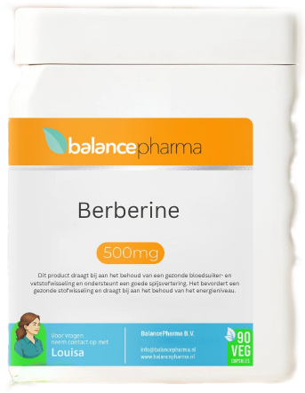 90 V-caps BalancePharma Supplements 72 Berberine