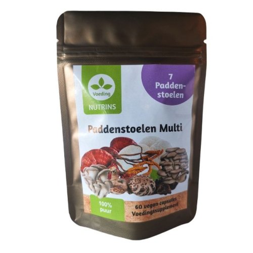 60 Kapseln Nutrins Paddenstoelen Multi