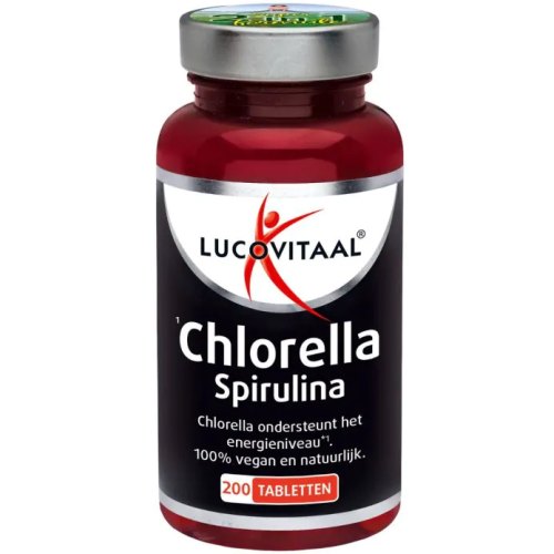 200 Tabletten Lucovitaal Chlorella Spirulina 