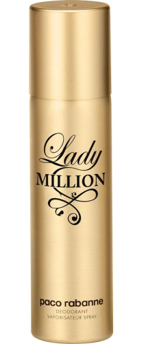 150 ml Paco Rabanne Lady Million Women Deodorant Spray