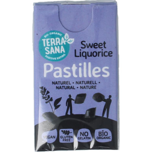 25 gram Terrasana Pastilles Drop Naturel Biologisch