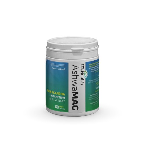 60 Kapseln ITL Health AshwaMAG Ashwagandha + Magnesium Bisglycinaat
