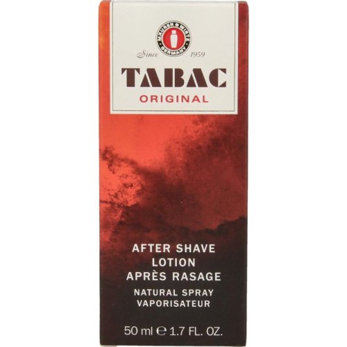 50 Ml Tabac Original Aftershave Lotion Natural Spray