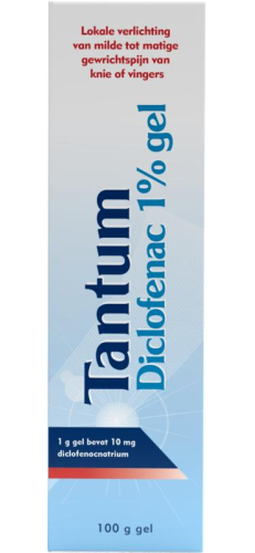 100 gram Tantum Diclofenac 1% Gel 