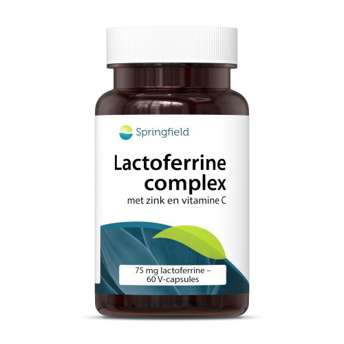 Springfield Lactoferrine Complex met Zink en Vitamine C 60 Kapseln