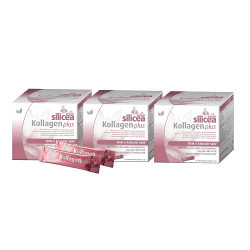 3 x 60 Sachets Hubner Original Silicea Kollagen Plus Aanbieding