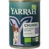 Yarrah Kattenvoer Chunks met Kip & Kalkoen Biologisch
