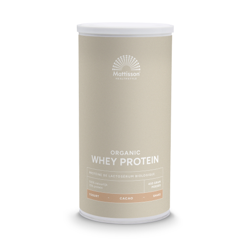 450 gram Mattisson Wei Proteine Cacao Biologisch