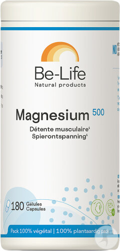 180 capsules Be-Life Magnesium 500