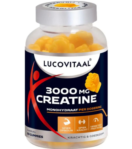 60 gummies Lucovitaal Creatine 3000 mg