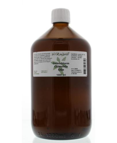 De Cruydhof Calendula Goudsbloem Olie 1000 Ml