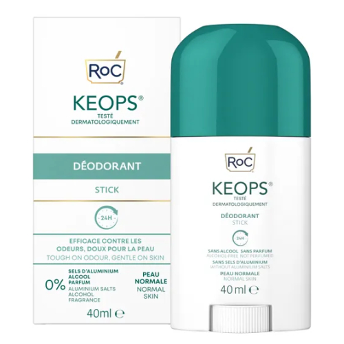 40 Ml RoC Keops Deodorant Stick Normale Huid