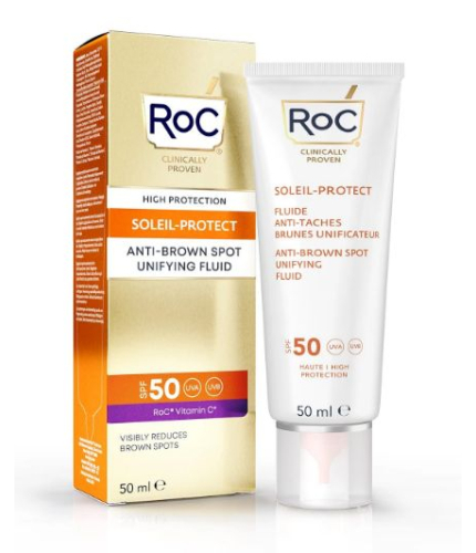 50 ml RoC Soleil Protect Anti Brown Spot Fluid 50+