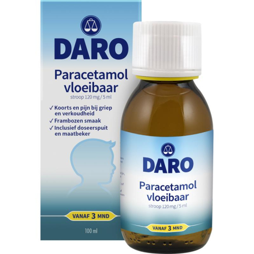 100 ml Daro Paracetamol Kind Vloeibaar