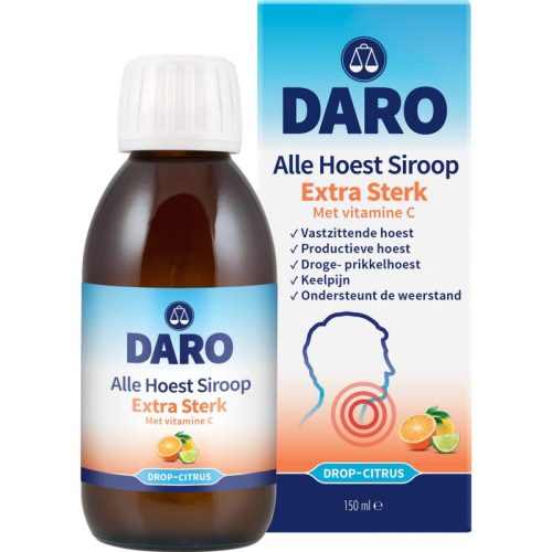 150 ml Daro Alle Hoest Siroop Extra Sterk