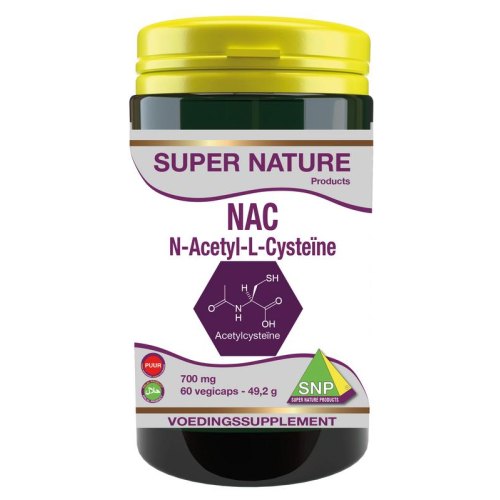 SNP NAC N-Acetyl-L-Cysteïne 700 mg PUUR 60 capsules