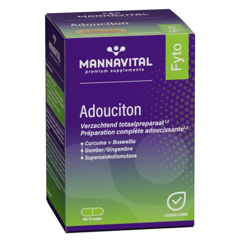 60 V-caps Mannavital Adouciton