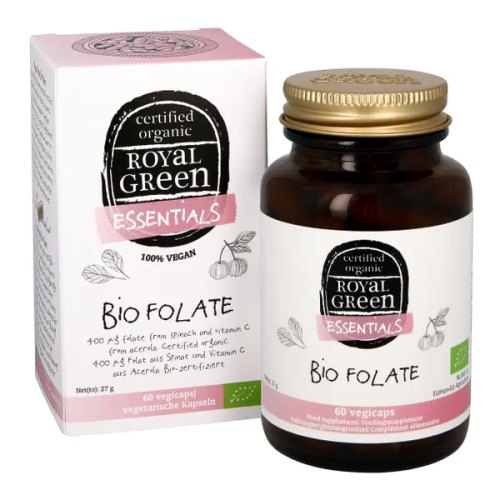 60 Kapseln Royal Green Folate Biologisch